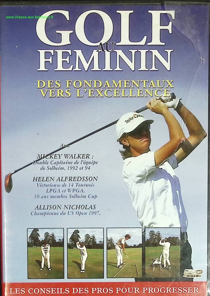 Women's Golf - Mickey Walker, Helen Alfredsson, Allison Nicholas - DVD