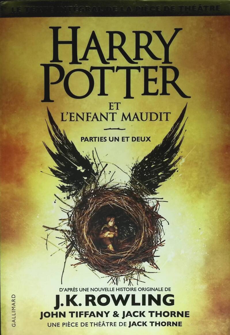 Harry Potter Et L'Enfant Maudit - Parties un Et deux - J. K. Rowling - 2016 - livre