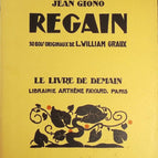 Regain – Das Buch von morgen – Jean Giono – Buch