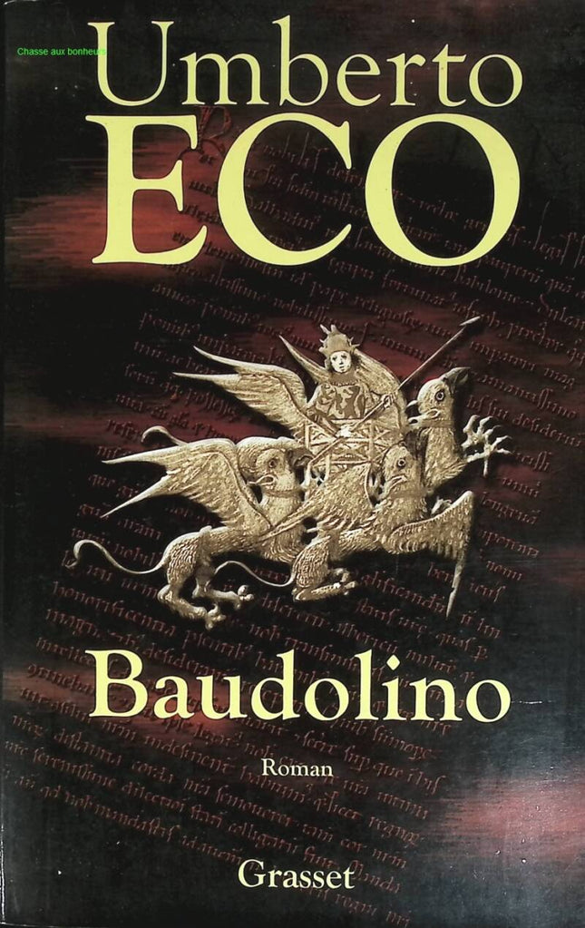 Baudolino – Umberto Eco – roman historique médiéval, aventure philosophique et fresque érudite - livre