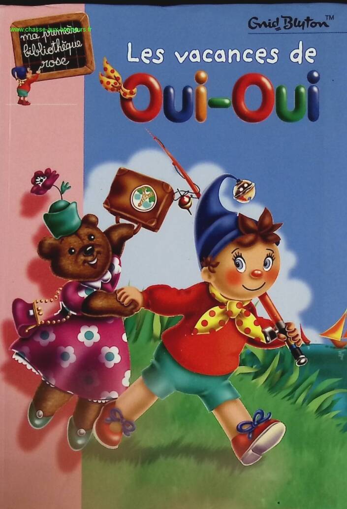 Noddy's Holiday - Bibliothèque rose - Enid Blyton - book