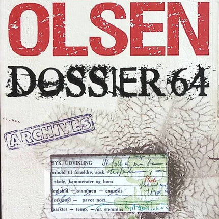 Dossier 64 - Jussi Adler-Olsen - livre