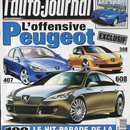 Die Peugeot-Offensive - L'auto journal - Nr. 619 - 2003 - Zeitschriftenbericht - Auto