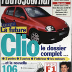 La future Clio - L'auto journal - n° 432 - 1996 - revue magazine - voiture