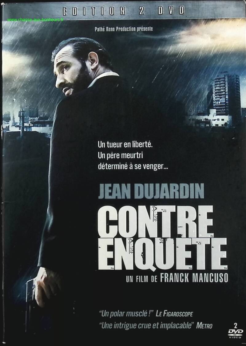Gegenermittlung – Jean Dujardin – DVD-Drama-Thriller