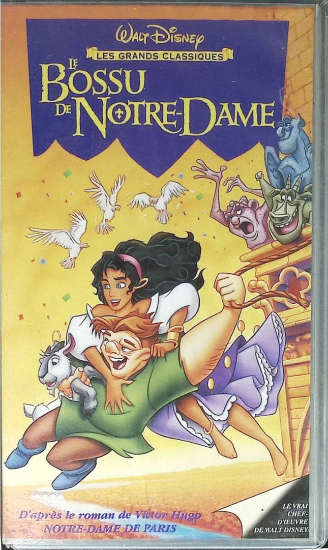 Der Glöckner von Notre Dame – Walt Disney – VHS-Videokassette K7