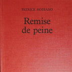 Strafminderung - Patrick Modiano - 1988 - Buch