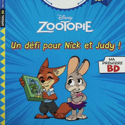 Disney Comics End of CP-CE1 - Zootopia - A challenge for Nick and Judy! - Isabelle Albertin - book