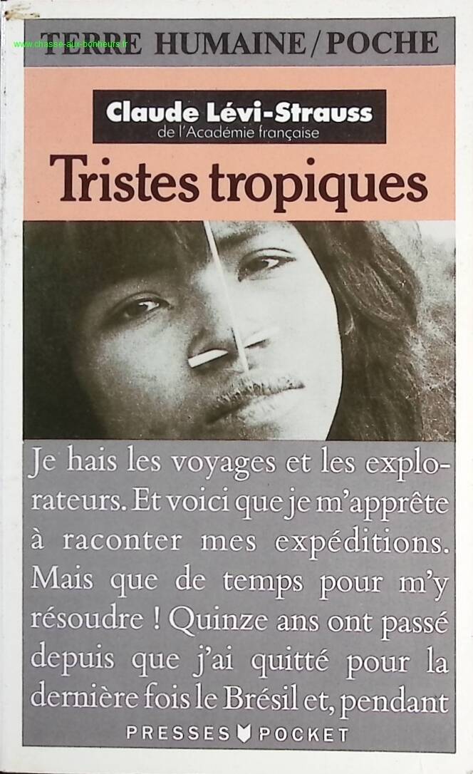 Sad Tropics - Claude Lévi-Strauss - Book