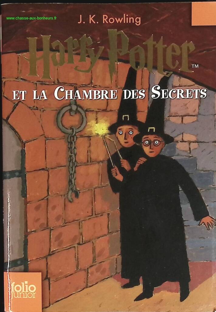 Harry Potter - Tome 2 - Harry Potter Et La Chambre Des Secrets - J. K. Rowling - livre