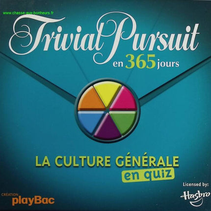 Trivial Pursuit – 365 Tage, um Ihr Allgemeinwissen zu testen – Play Bac – Buch
