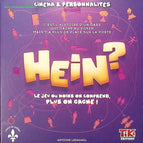 What? Cinemas and Personalities - board game