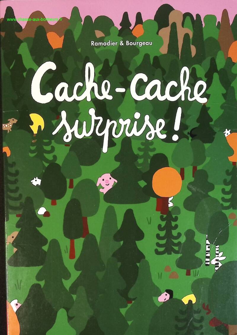 Cache cache surprise - Ramadier Bourgeau - livre
