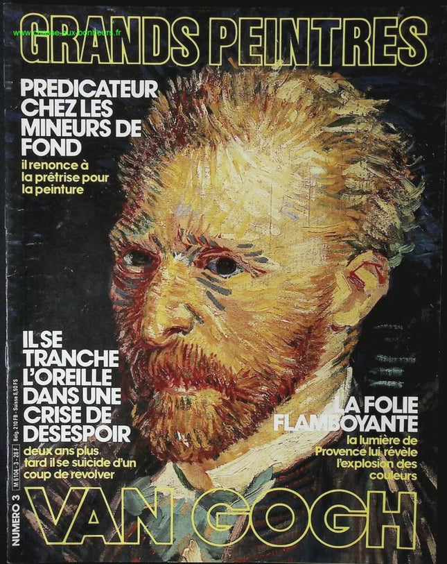 Van Gogh - Grands Peintres - n° 3 - revue magazine + 4 reproductions - ART peinture