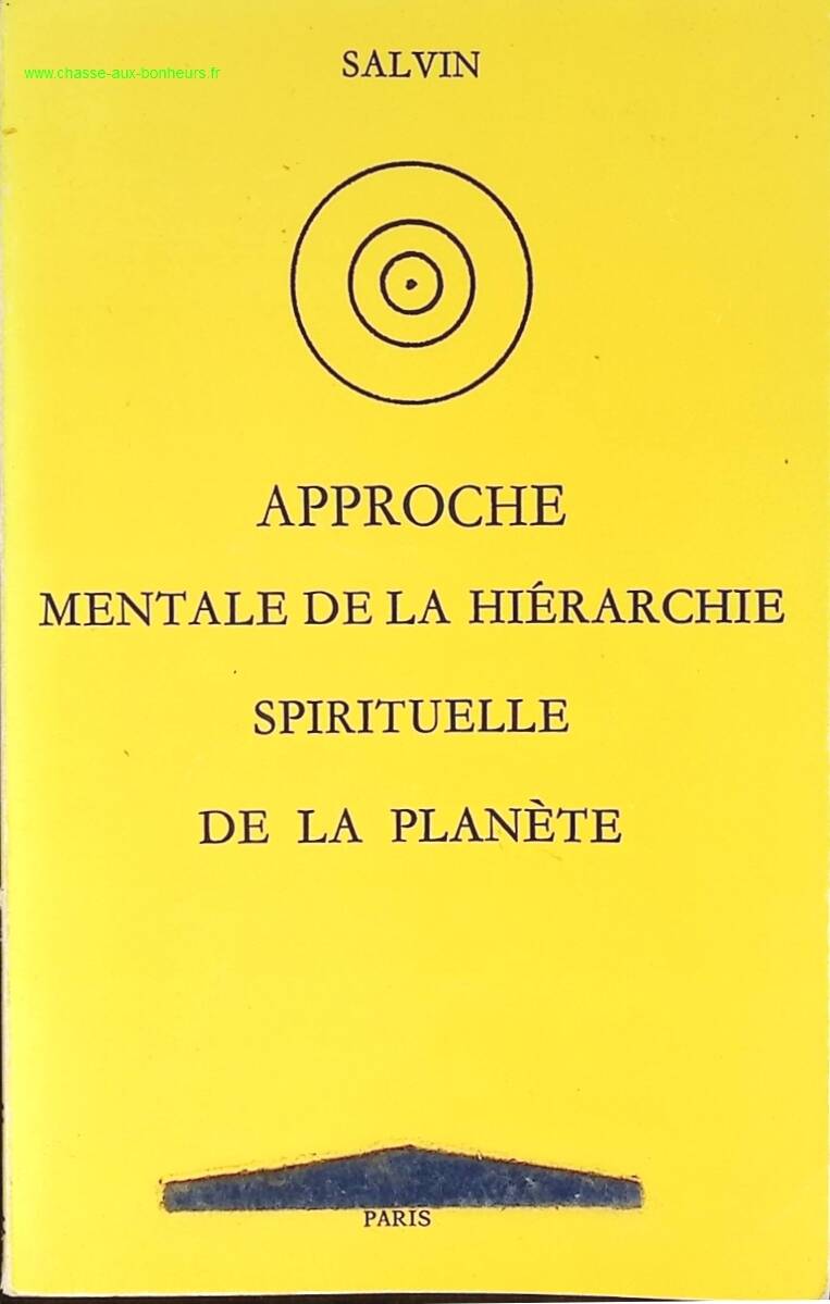 Mental approach to the spiritual hierarchy of the planet. - Salvin - book