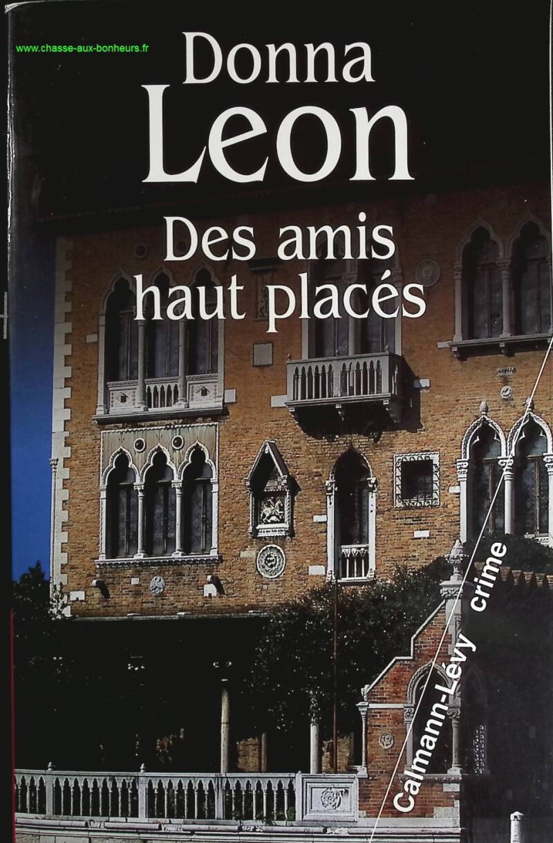 Friends in High Places - Donna Leon - book