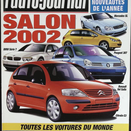 Spécial salon 2002 - L'auto journal - n° 573 - 2001 - revue magazine - voiture