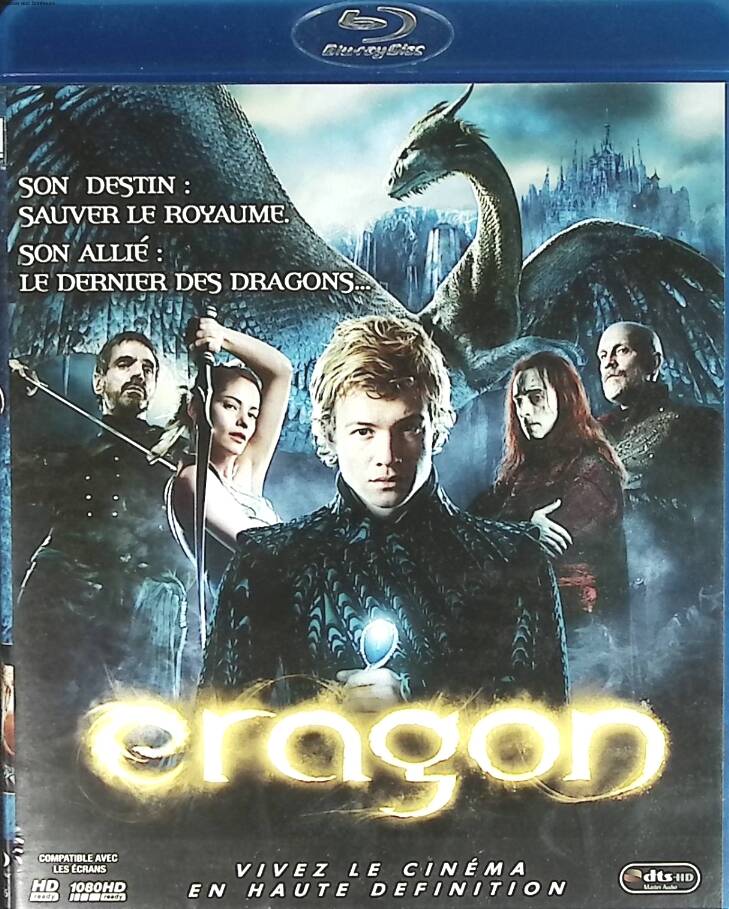 Eragon - Edward Speleers - Jeremy Irons - John Malkovich - Robert Carlyle Fantasy Blu-ray