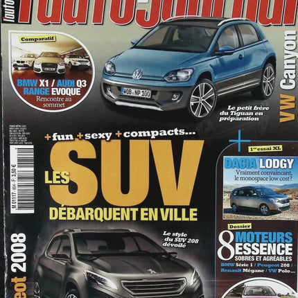 Les SUV débarquent en ville- L'auto journal - n° 854 - 2012 - revue magazine - voiture