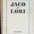 Jaco et Lori - Jacques Bainville - livre