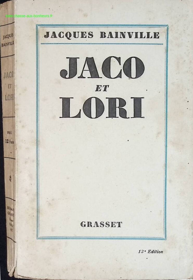 Jaco und Lori - Jacques Bainville - Buch