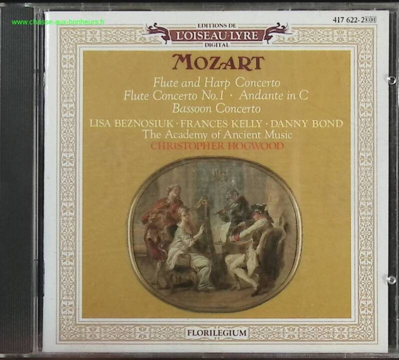 Harp/Flute 1/Concerto Bassoon - Wolfgang Amadeus Mozart - CD