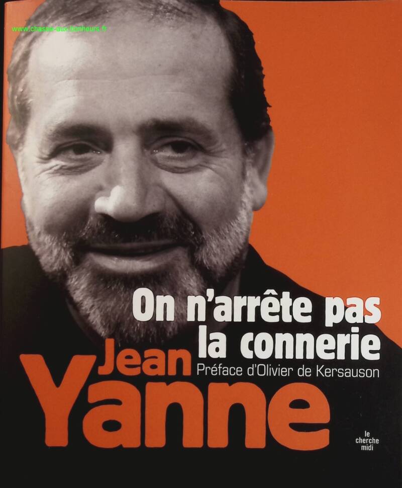 We can't stop stupidity - Jean Yanne - book