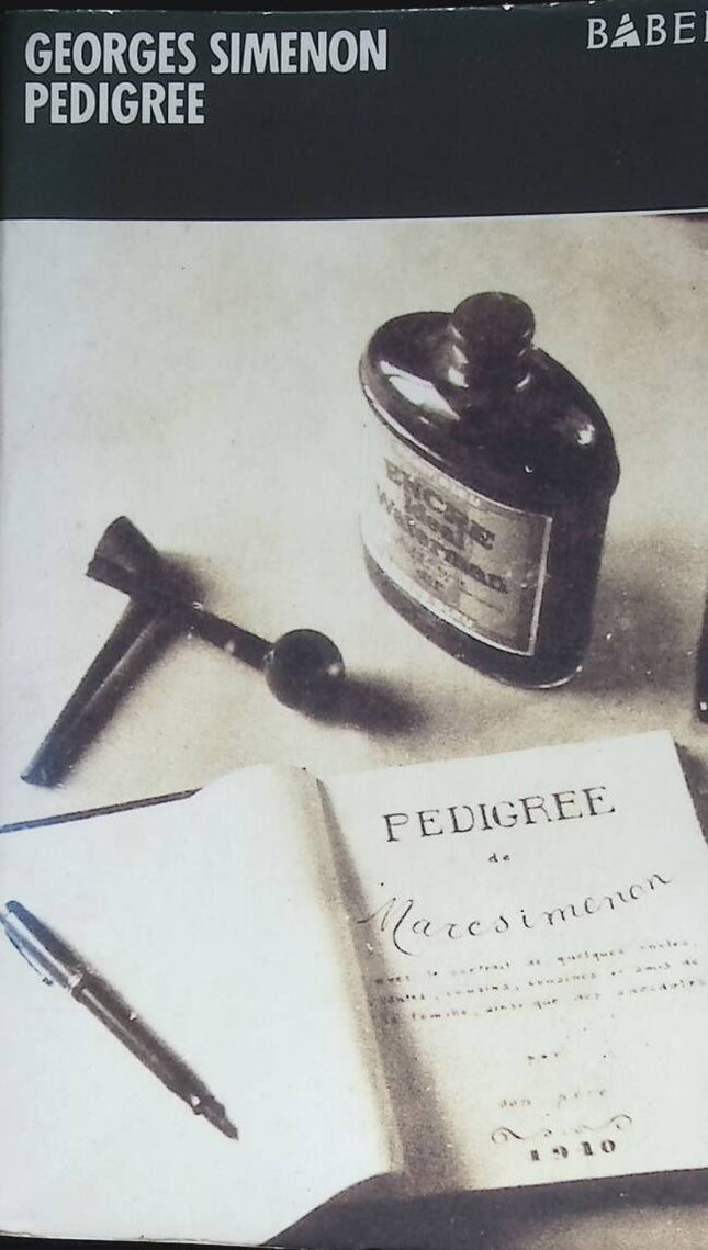 Pedigree - Georges Simenon - 1989 - livre