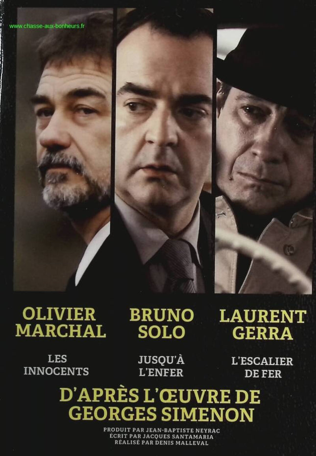 Georges Simenon – Die Unschuldigen + Zur Hölle + Die eiserne Treppe – 3 DVD-Box-Set – DVD