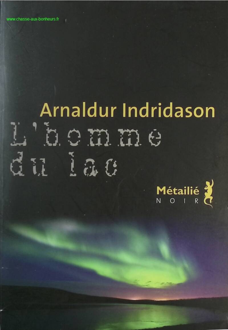 The Man from the Lake - Arnaldur Indridason - Book