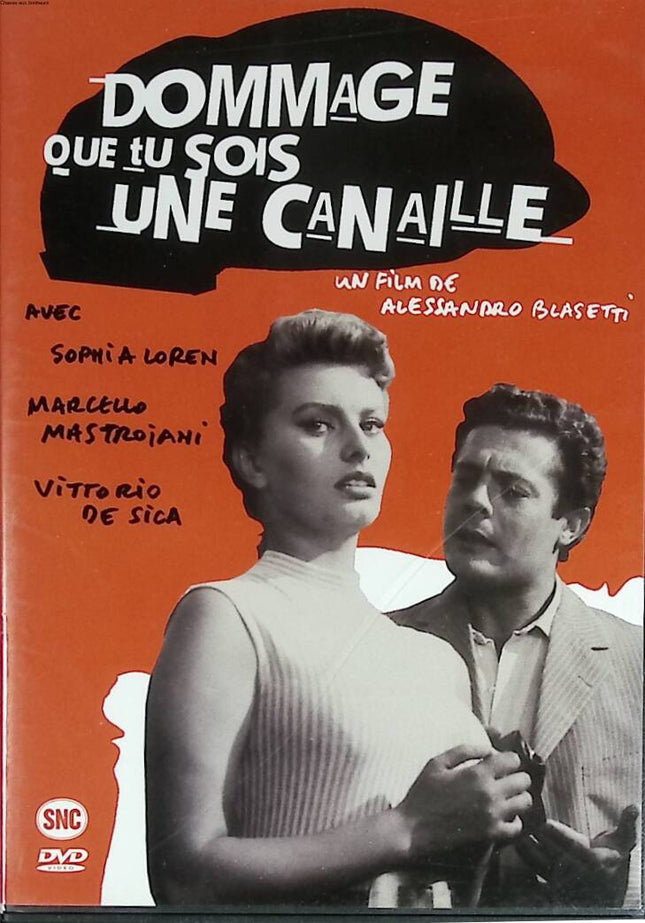 Too Bad You're a Scoundrel – Sophia Loren – Mastroiani – Comedy-DVD – Schwarzweiß