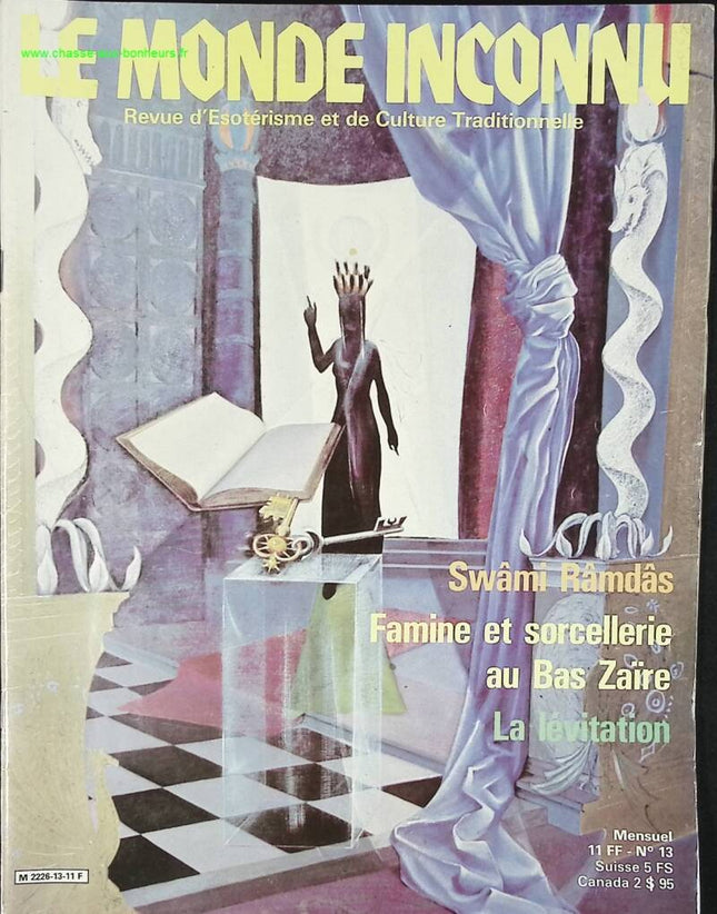 Swâmi Râmdâs - Le monde inconnu - n° 13 - 1980 - revue magazine - ésotérisme