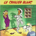 Lucky Luke, tome 10 - Le Cavalier blanc - Morris René Goscinny - livre BD