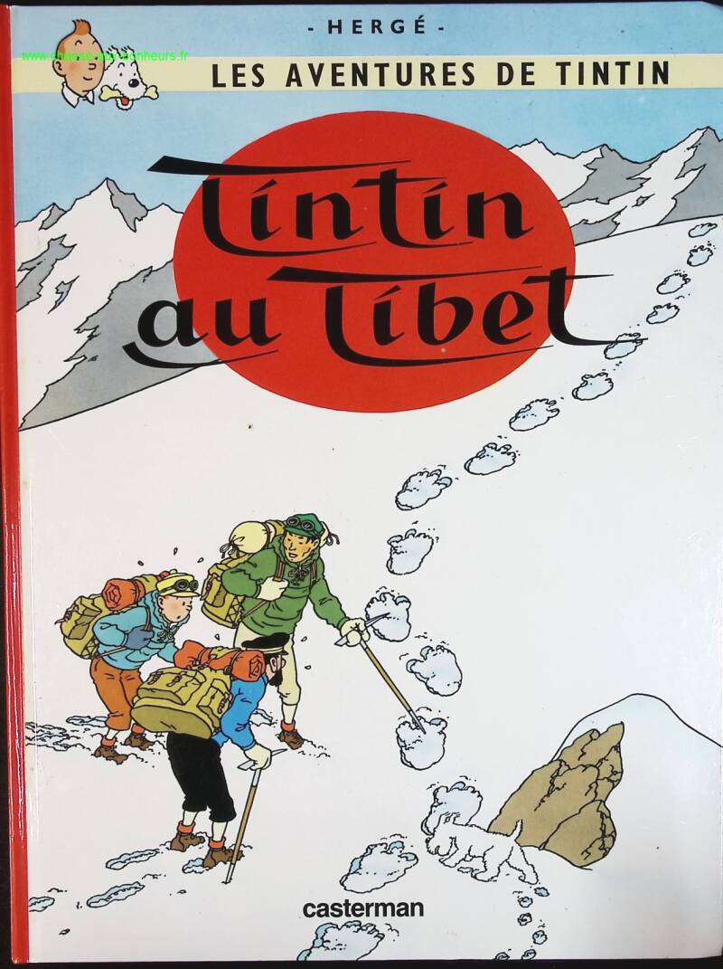 Tintin - Tome 20 - Tintin au Tibet - Hergé - livre BD