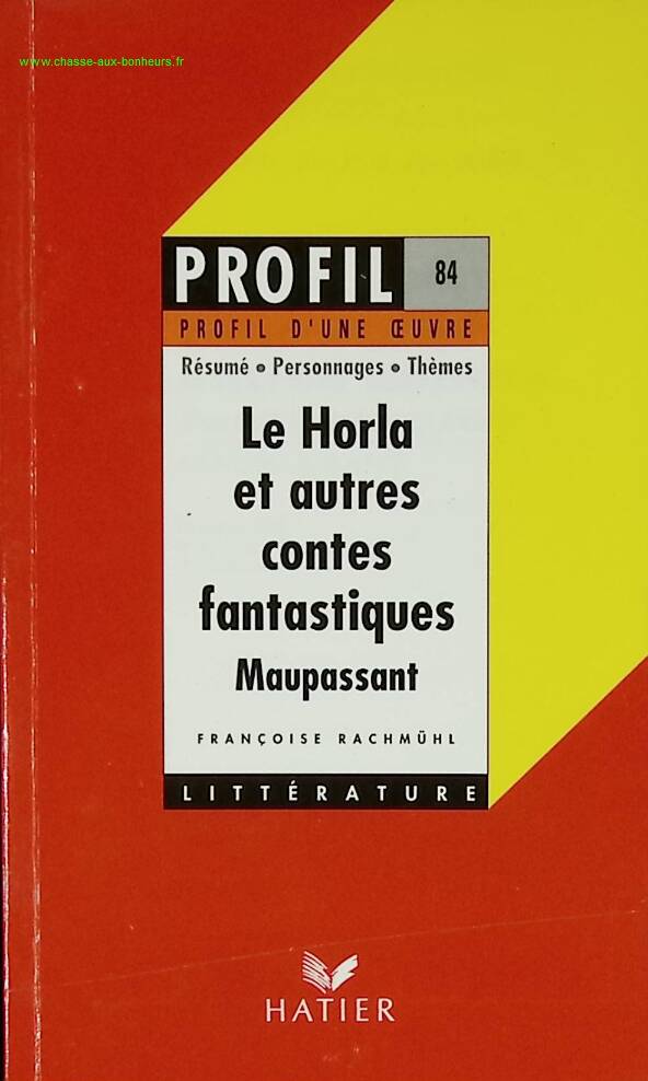 Horla et autres contes fantastiques - Guy de Maupassant - livre