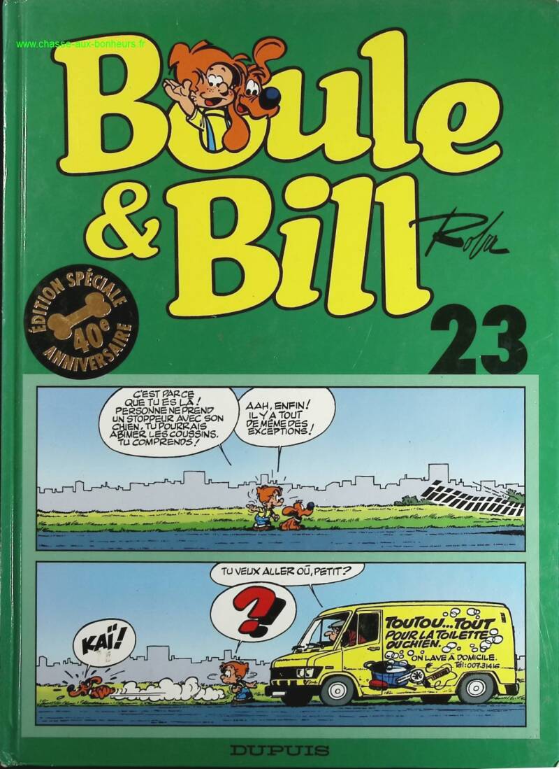 Boule et Bill tome 23 - Jean Roba - Livre BD