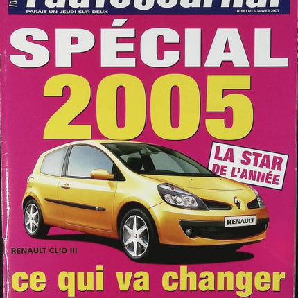 Spécial 2005 - L'auto journal - n° 663 - 2005 - revue magazine - voiture