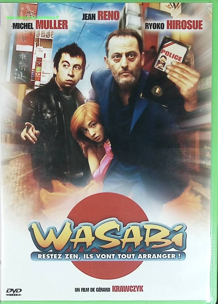 Wasabi - Luc Besson, Jean Reno, Michel Muller- DVD comédie