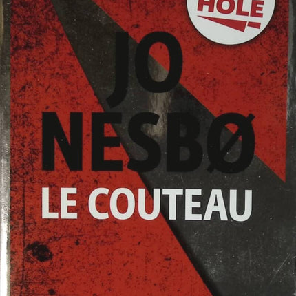 Le Couteau - Jo Nesbo - livre