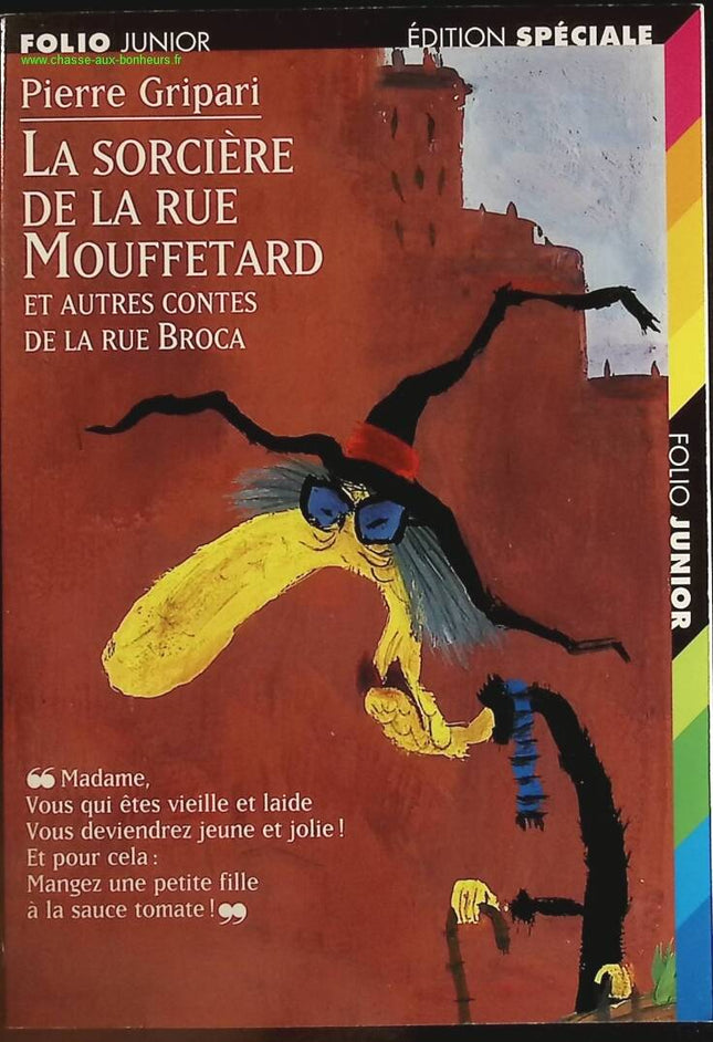 La sorcière de la rue Mouffetard, et autres contes de la rue Broca - Pierre Gripari - livre