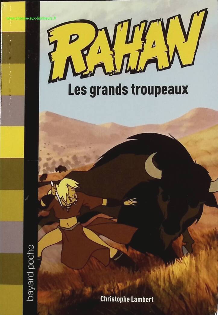 Rahan Volume 3 - The Great Herds - Christophe Lambert - Book