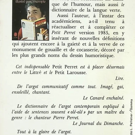 Le Petit Perret - Illustré par l'exemple - Pierre Perret - livre