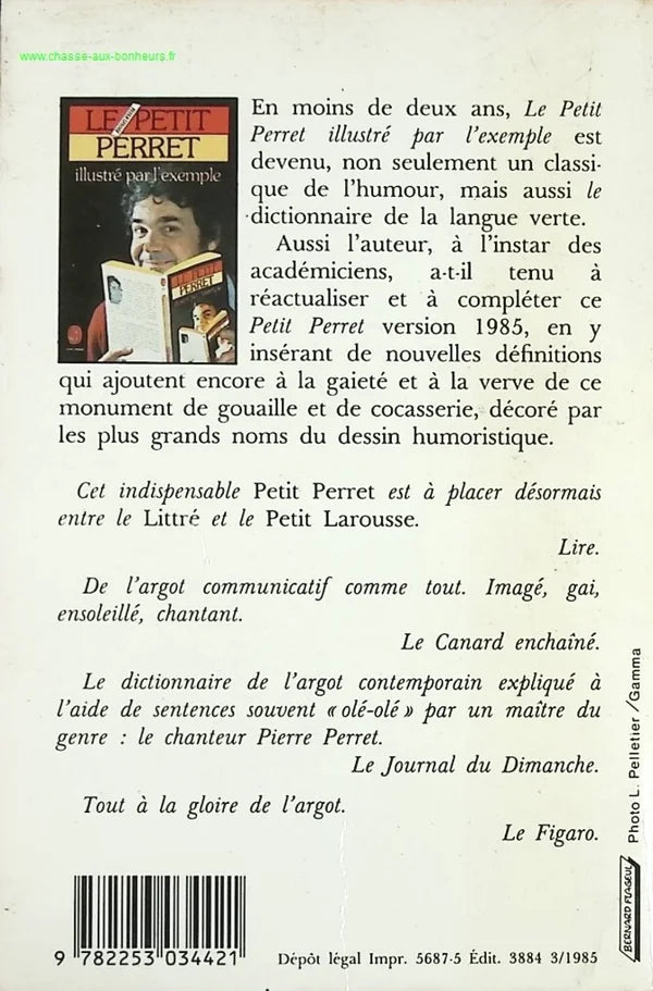Le Petit Perret - Illustrated by example - Pierre Perret - book