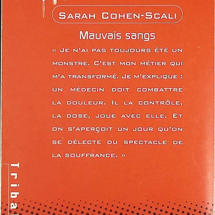 Mauvais sangs - Sarah Cohen-Scali - livre