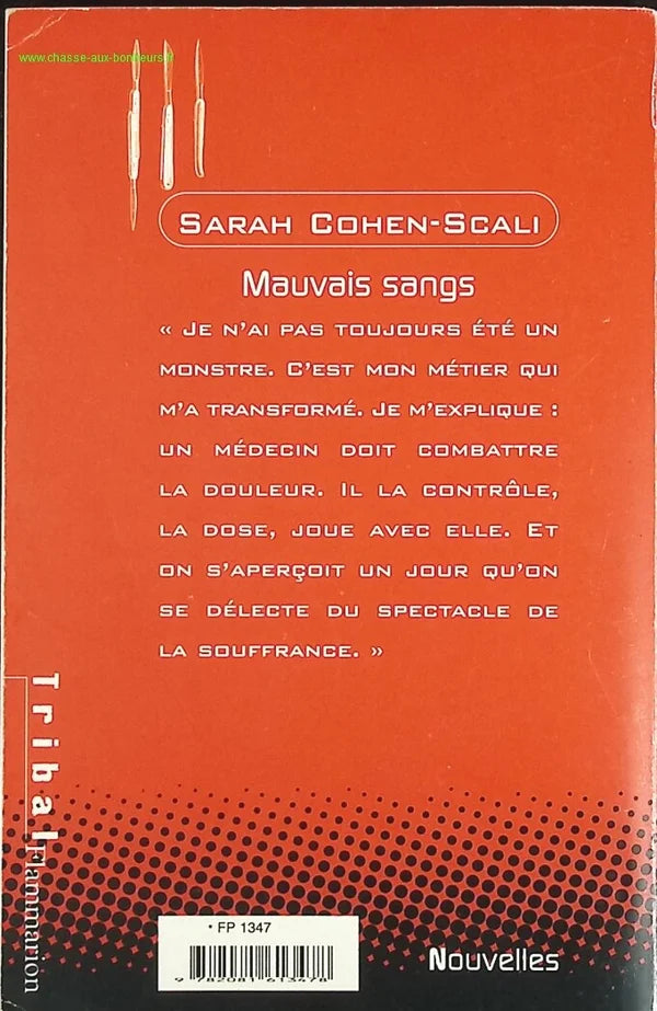 Bad Blood - Sarah Cohen-Scali - book