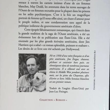Mille femmes blanches - Jim Fergus - livre