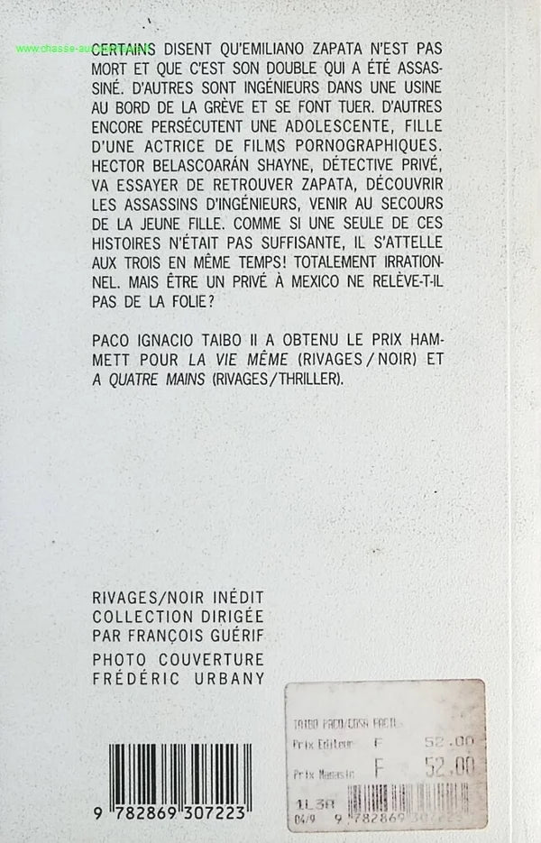 Cosa facil - Paco Ignacio Taïbo ii - livre