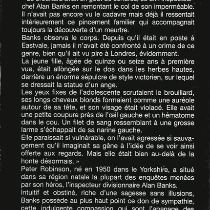 Un Goût de brouillard et de cendres - Peter Robinson - Livre