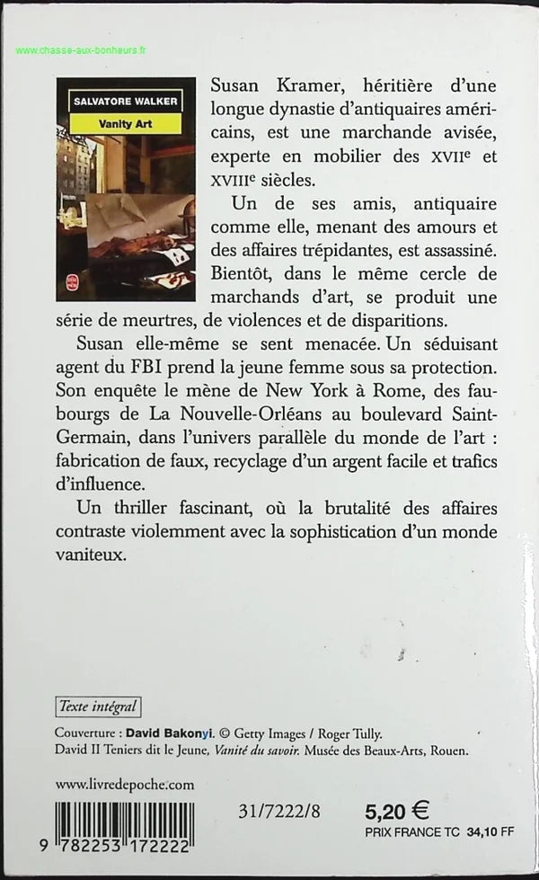 Vanity art - Salvatore Walker - book