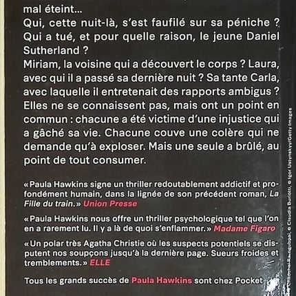 Celle qui brûle - Paula Hawkins - livre